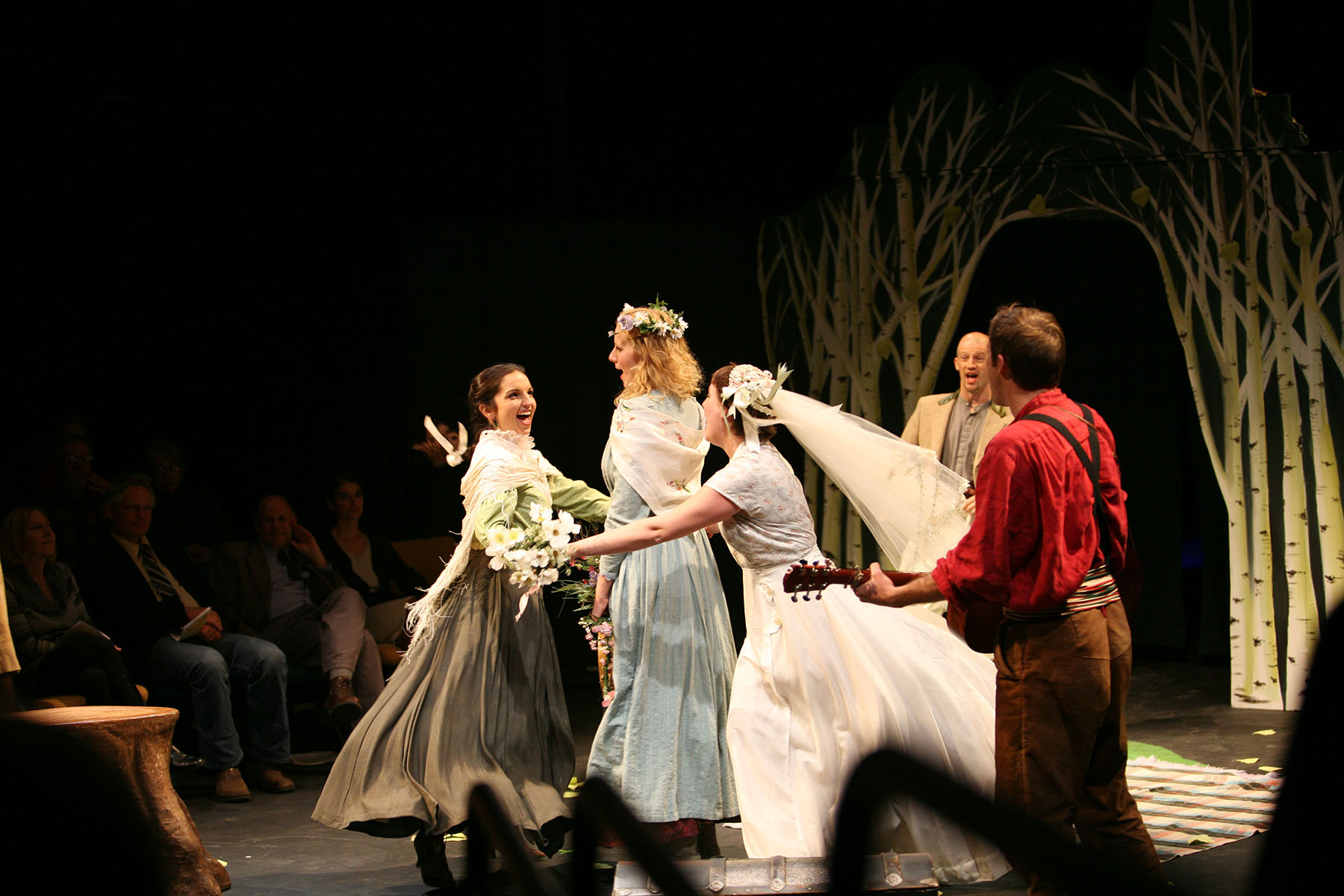 Montana Shakespeare in the Schools performs 'Two Gentlemen of Verona'  during 2013 fall tour