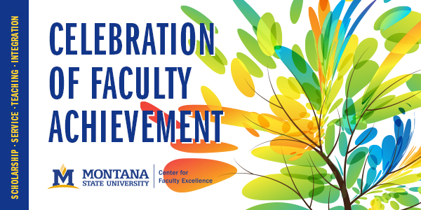 Celebration of Faculty Achievement colorful image