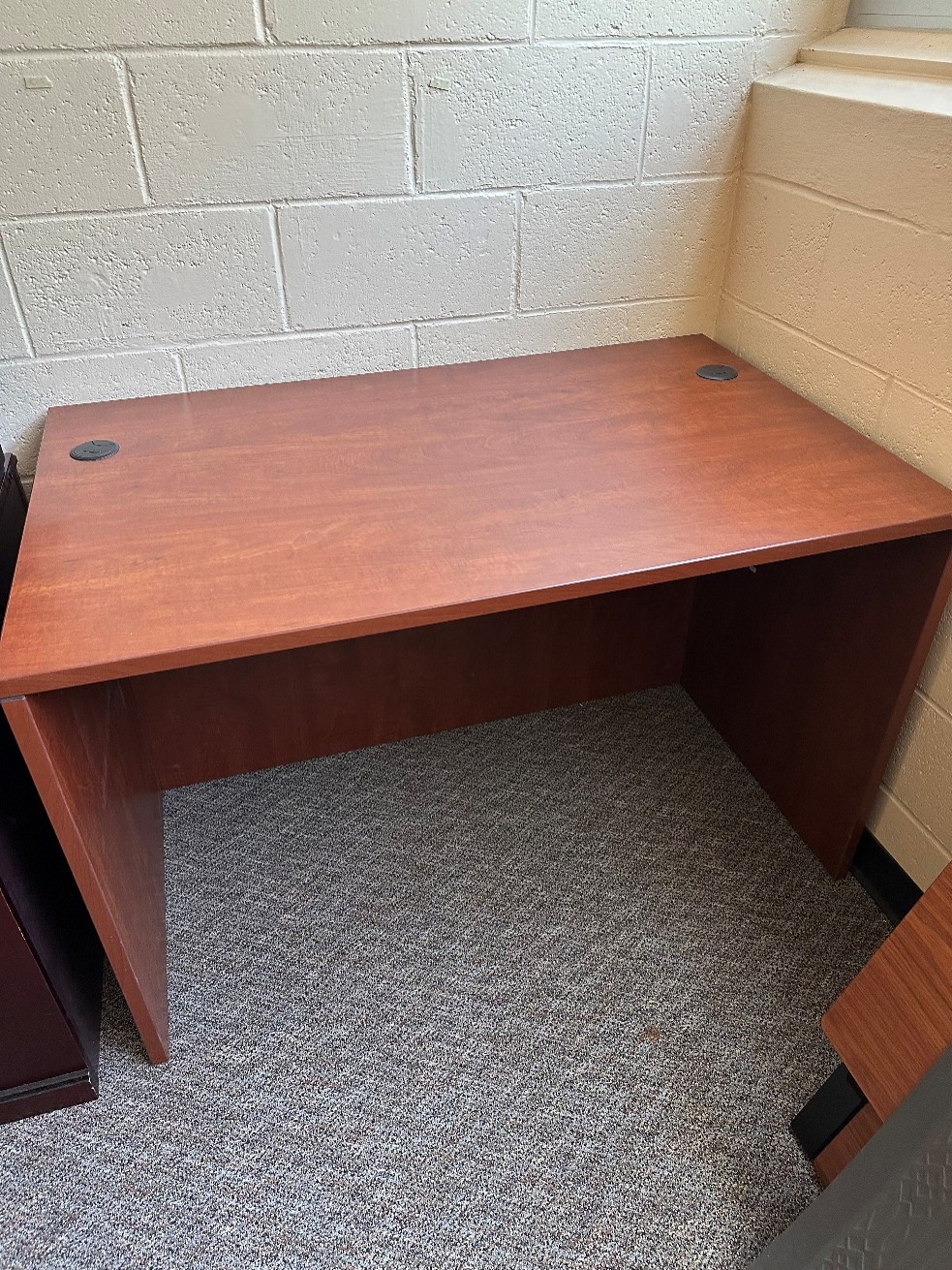 Faux cherry desk