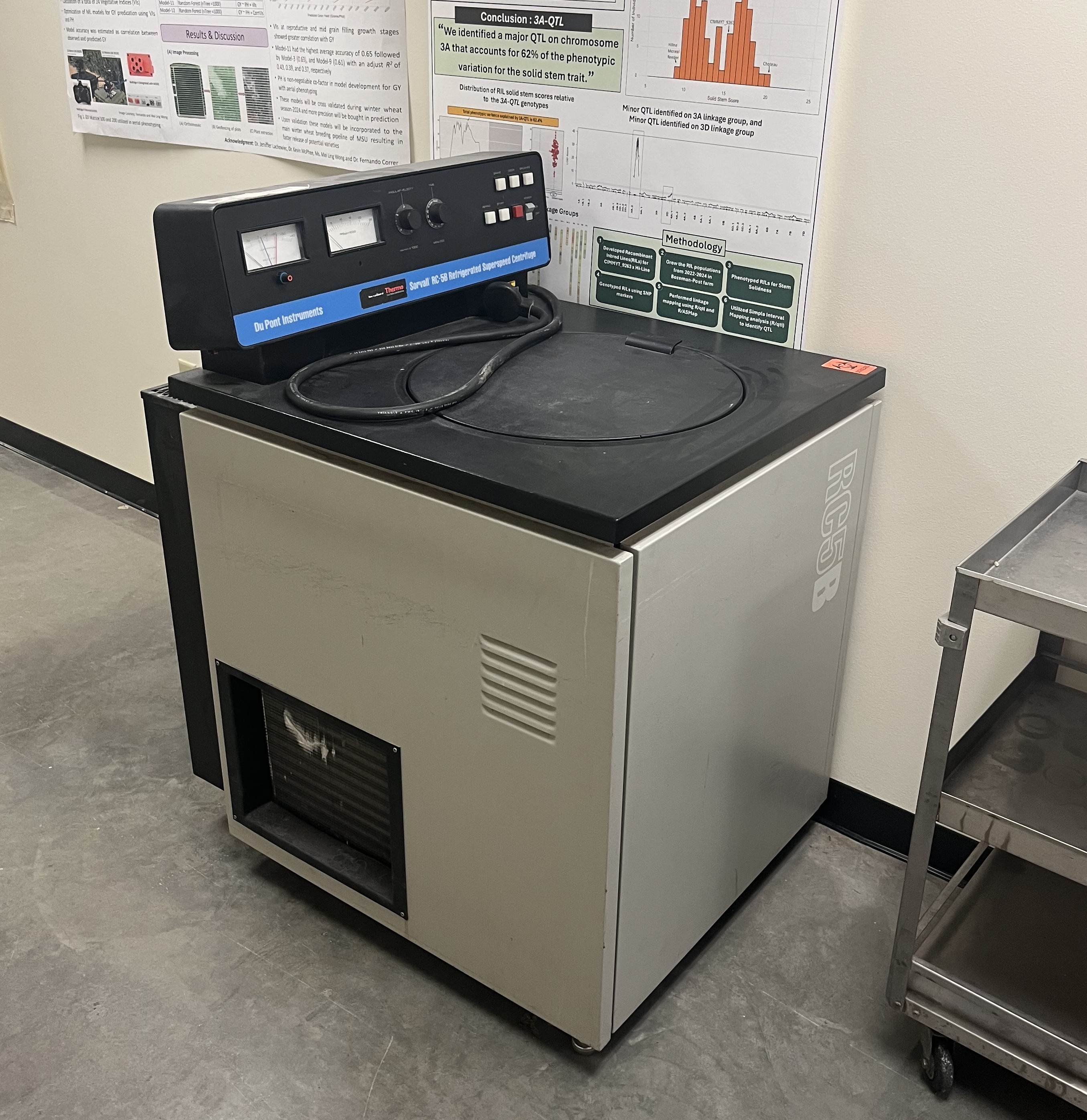 refrigerated superspeed centrifuge Sorvall RC-5B refrigerated superspeed centrifuge