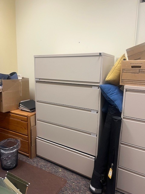 Lateral file cabinet