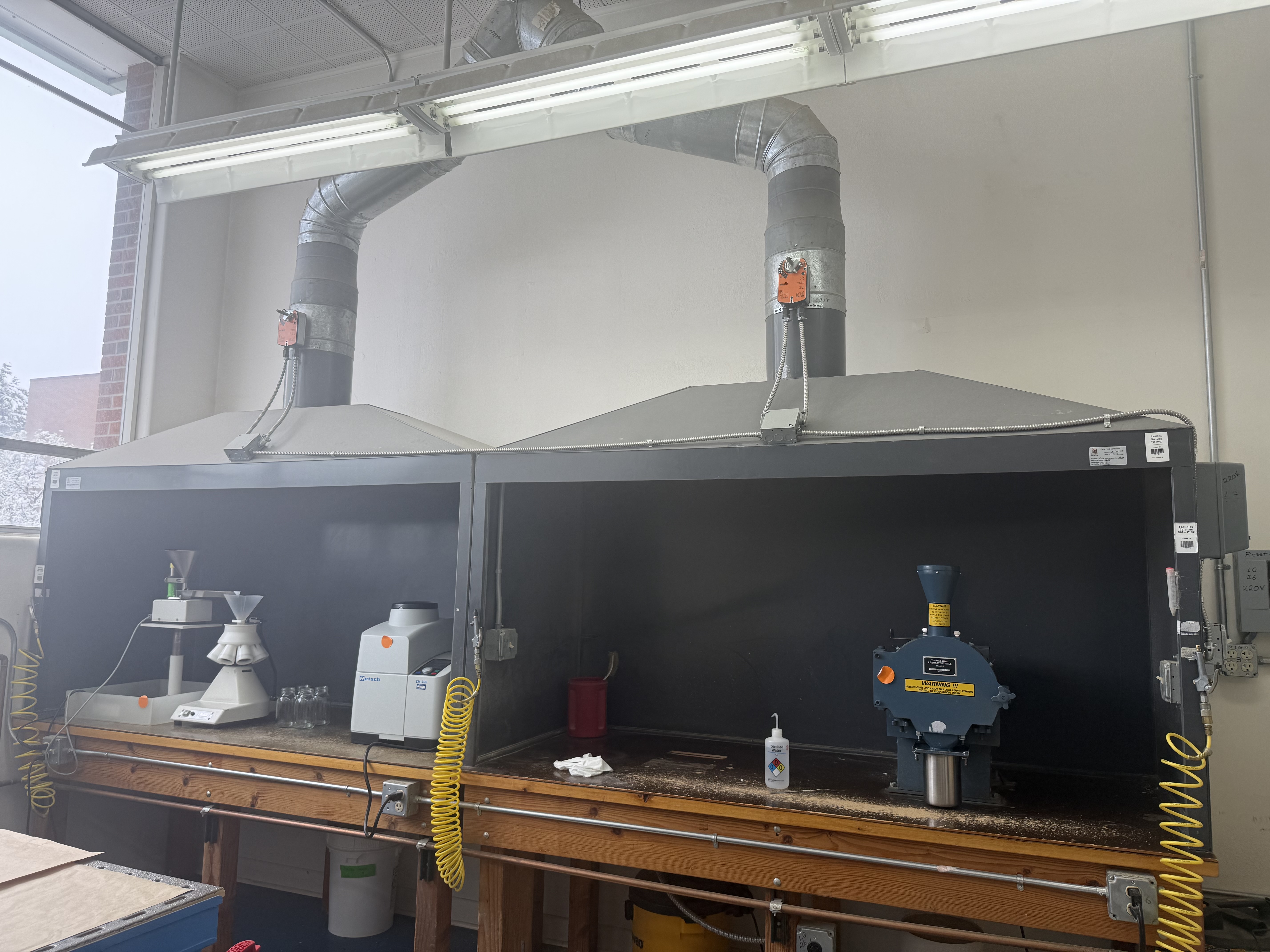 Ventilation fumehoods