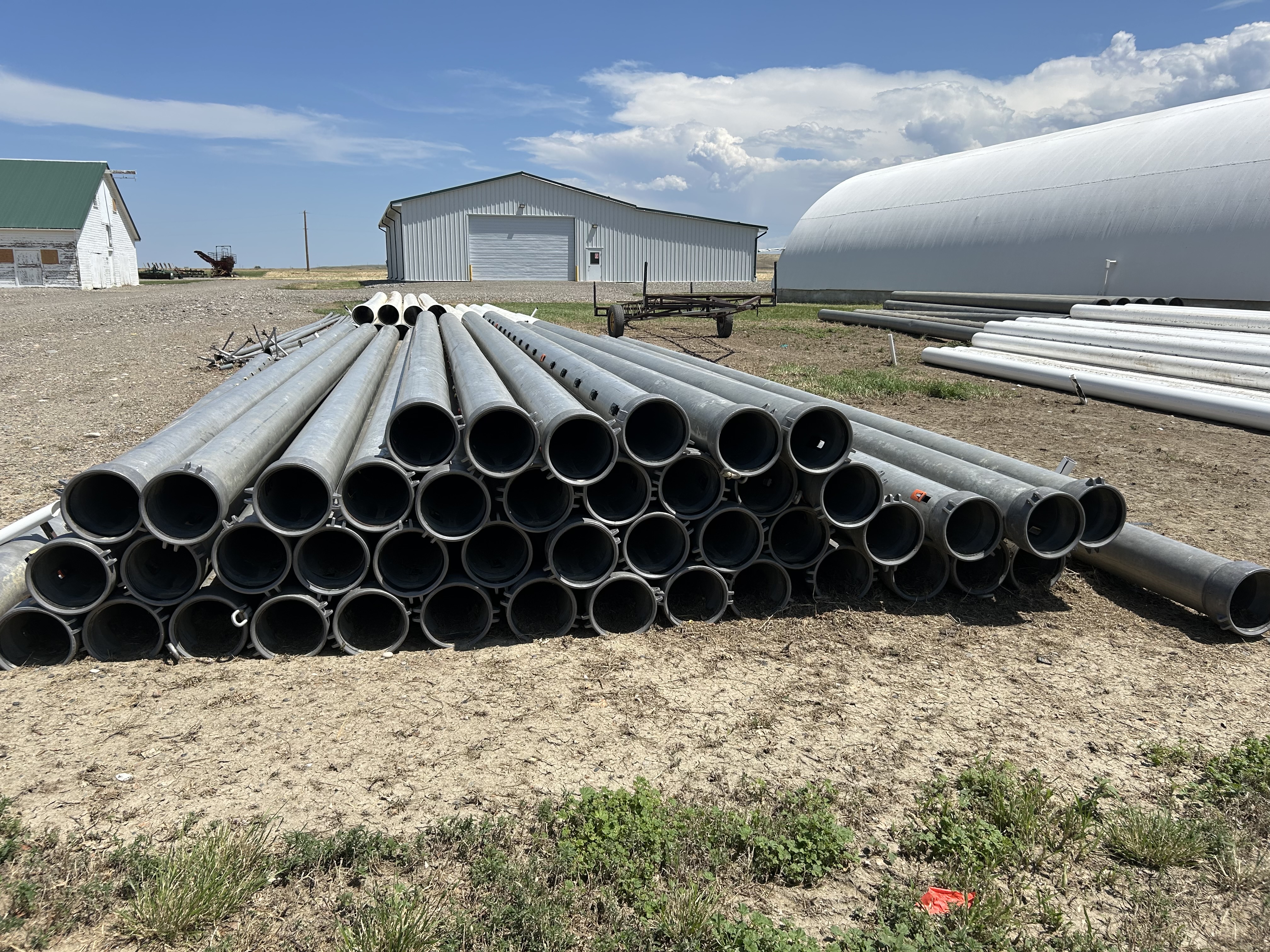 aluminum irrigation pipe