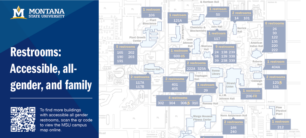 Learn about the accessible and all-gender restrooms on MSU campus