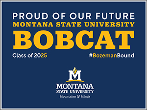 Proud future Bobcat poster - 24x18"