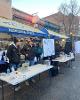 AIC members selling fry bread