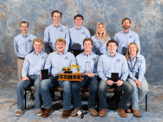 Engineering students from Montana State pose in a professional photograph. | Submitted photo