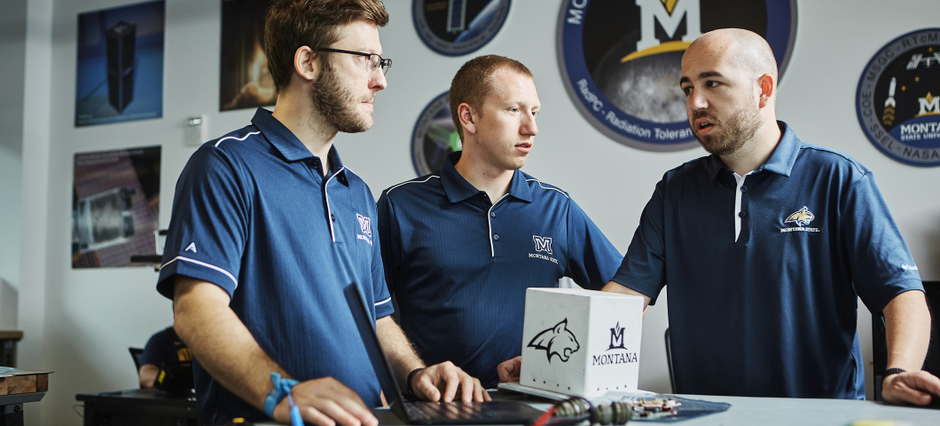 MSU students conduct high altitude balloon test on computer technology