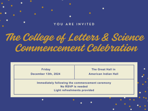 College of Letters & Science Fall 2024 Commencement Celebration