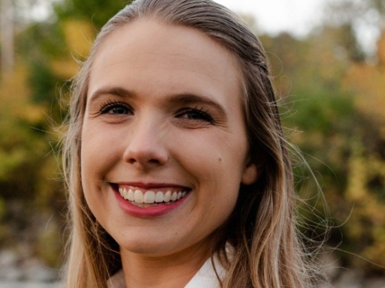 A female agricultural economist