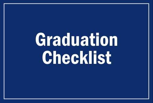 grad checklist