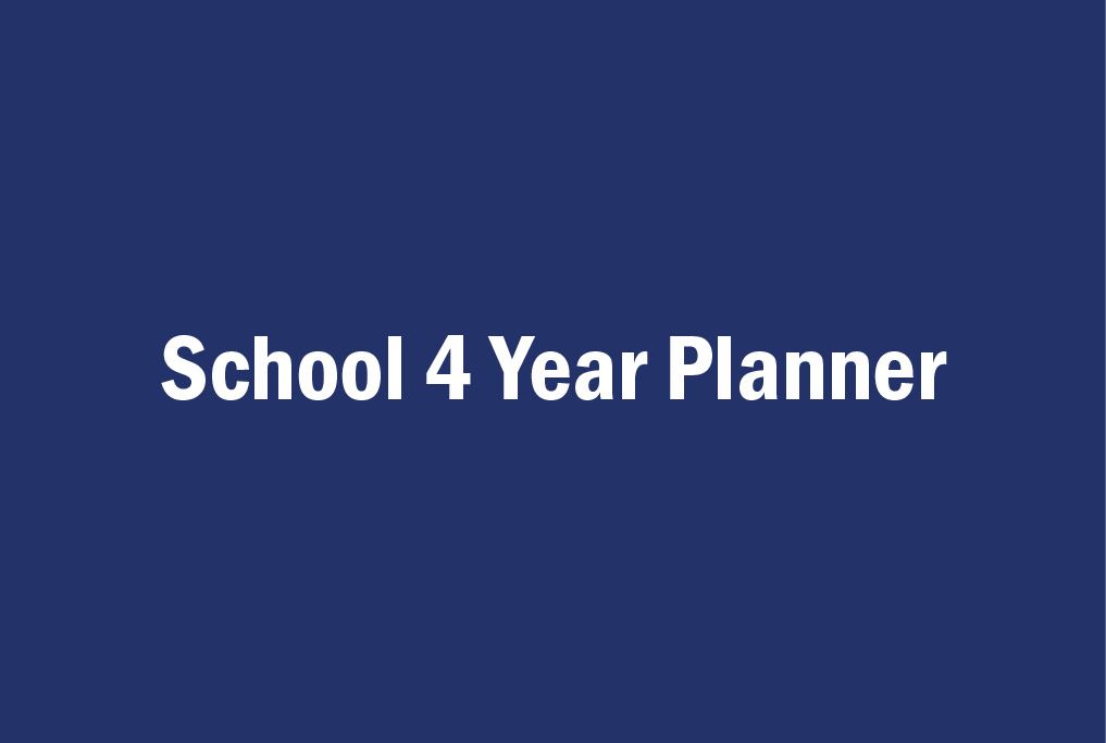 School 4 Year Planner
