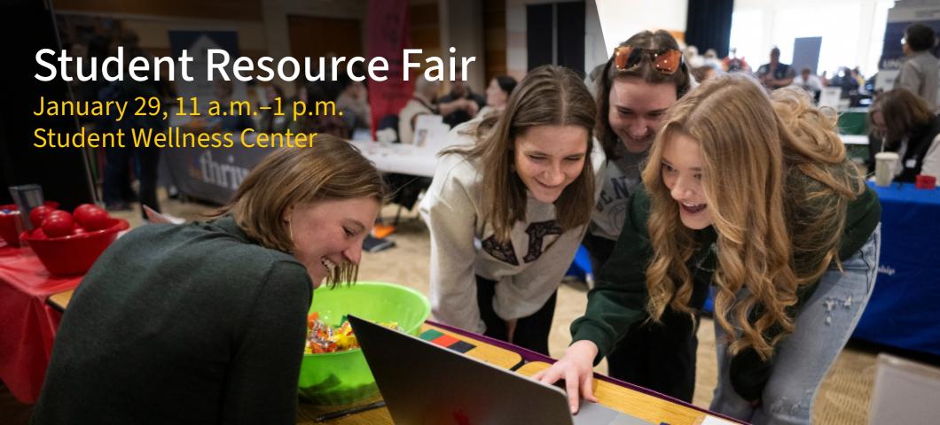 Student Resource Fair is January 29