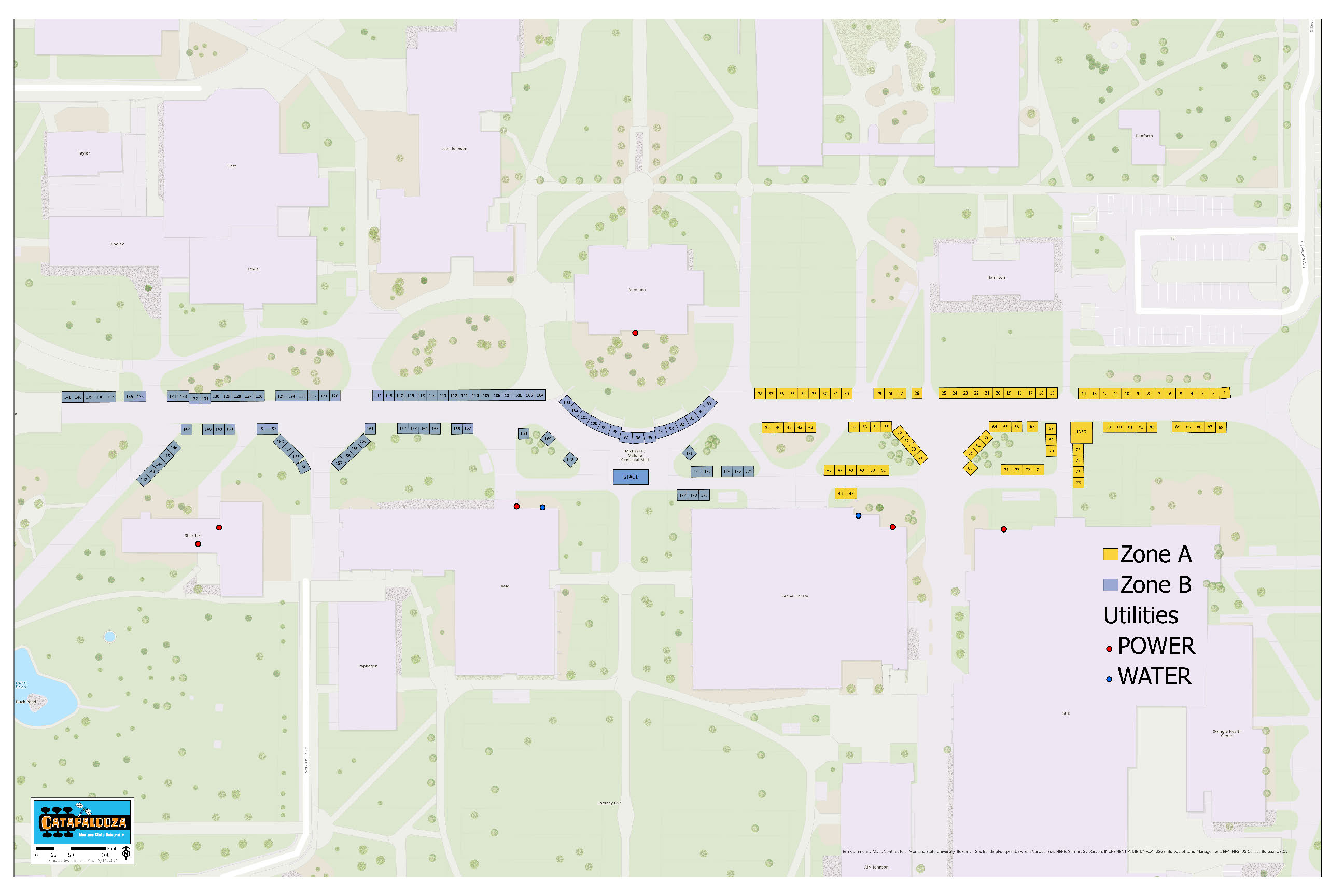 Map Catapalooza Montana State University