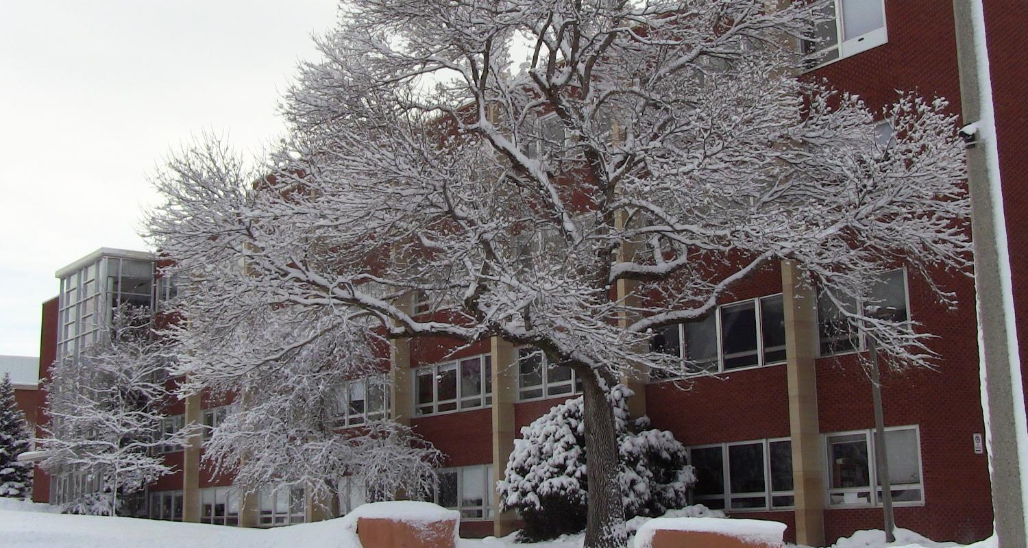 Reid Hall in Winter