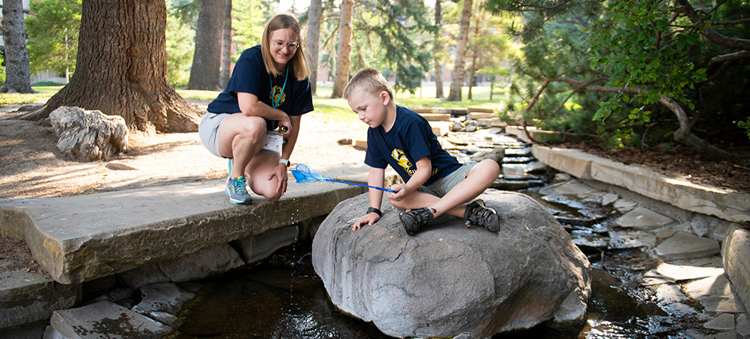 Education students work with kids of all abilities during this one-of-a-kind summer camp focusing on STEM learning.