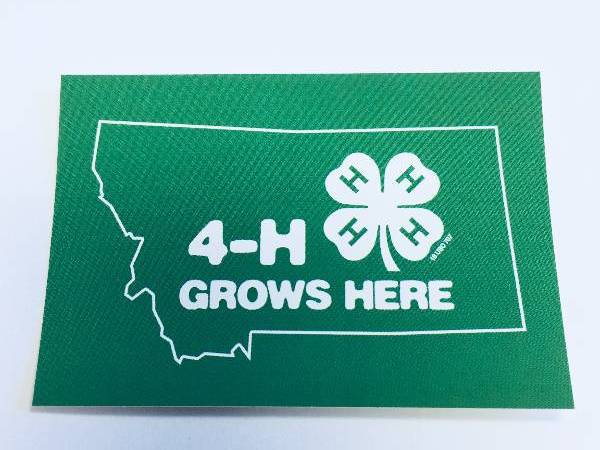 4-H grows sticker