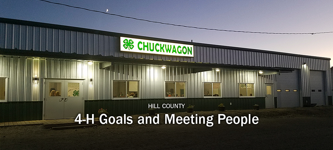 Hill County 4-H - Meeting People and Goals