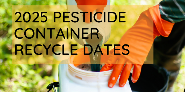 Pesticide Container Recycle Dates