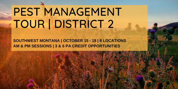 Southwest Montana pesticide education event.