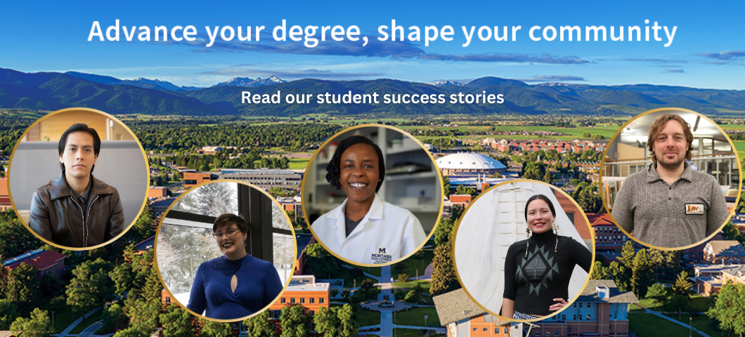 Read our graduate student success stories here