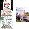 Parking sign example