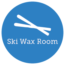 Ski wax room