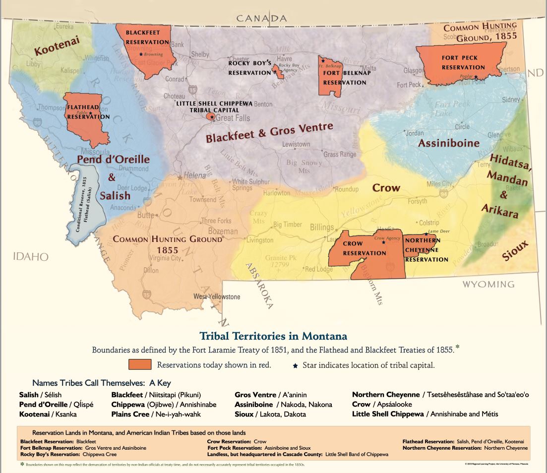 navajo tribe map