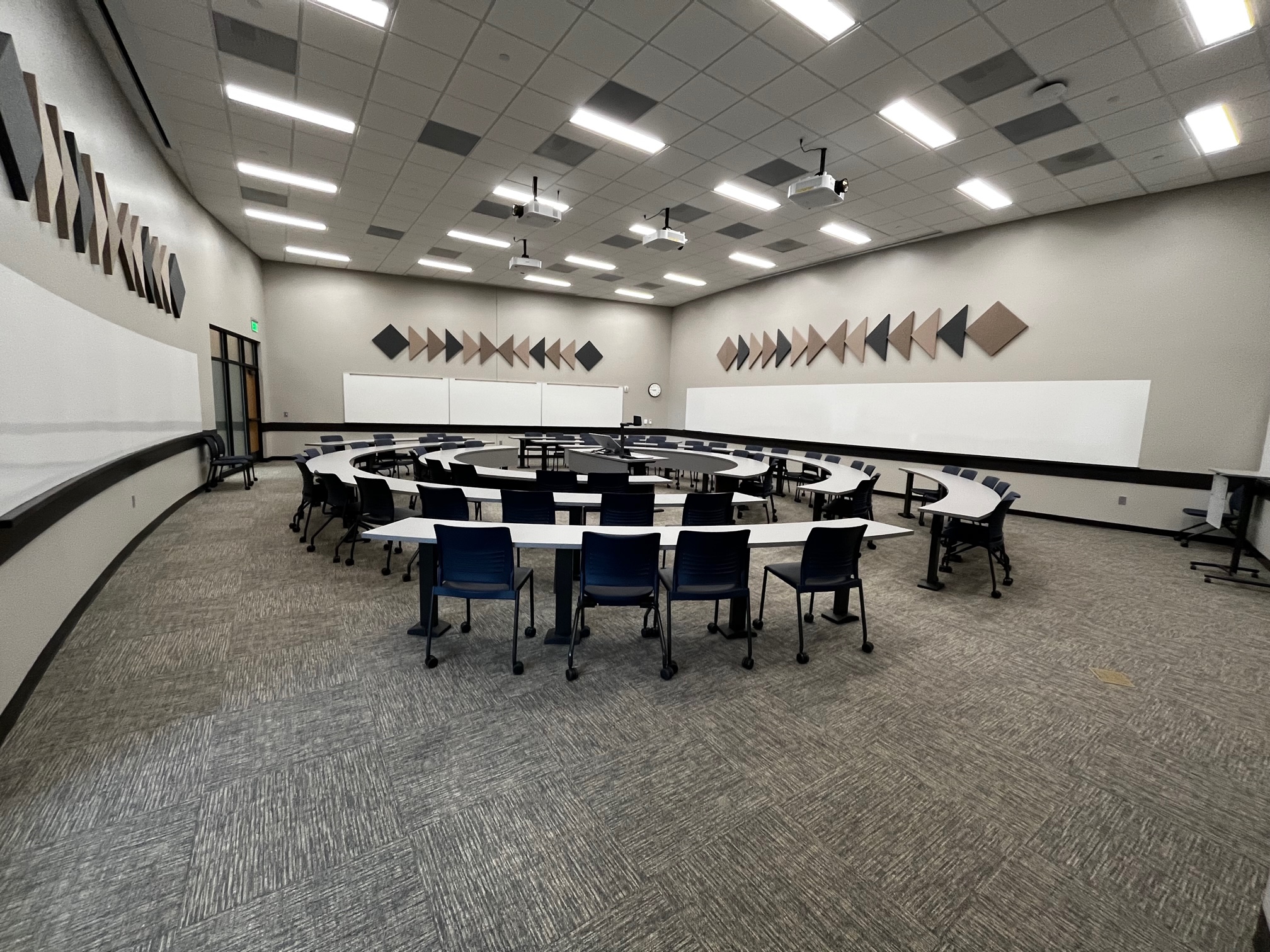 AIH 166 a large round classroom