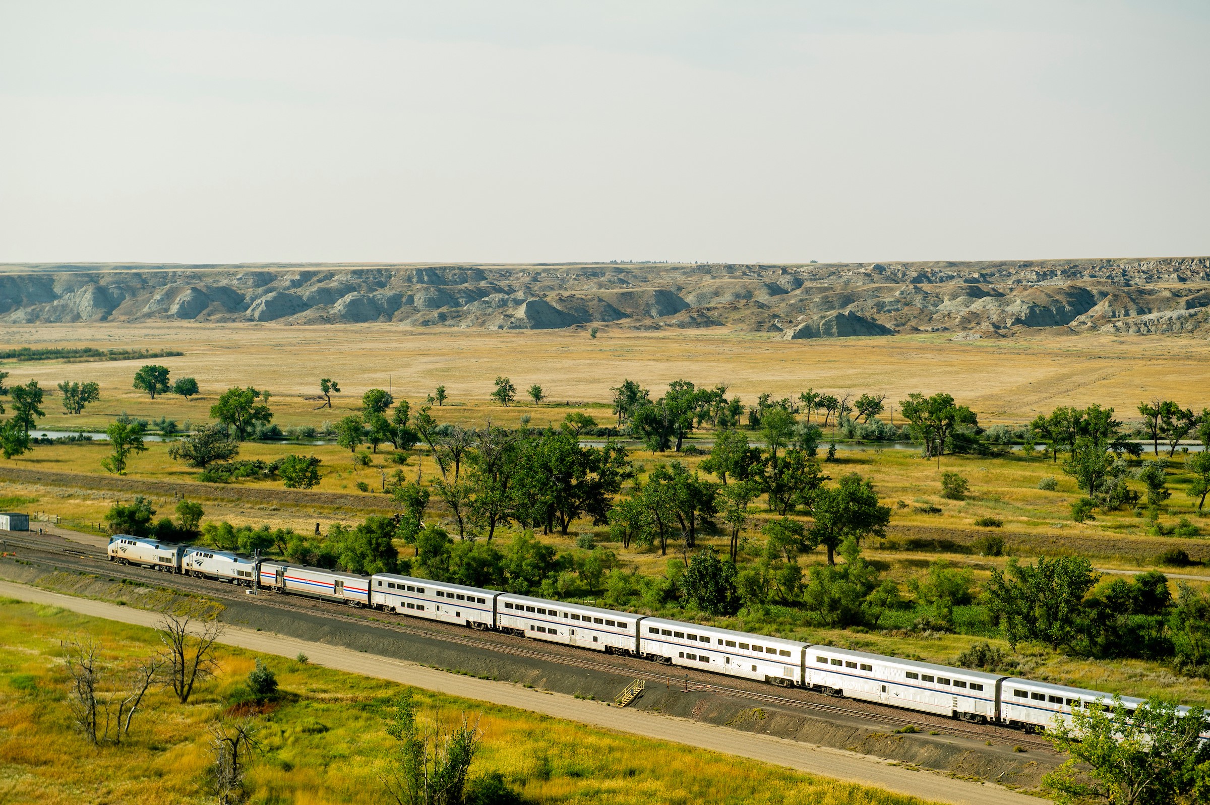 train with countryside