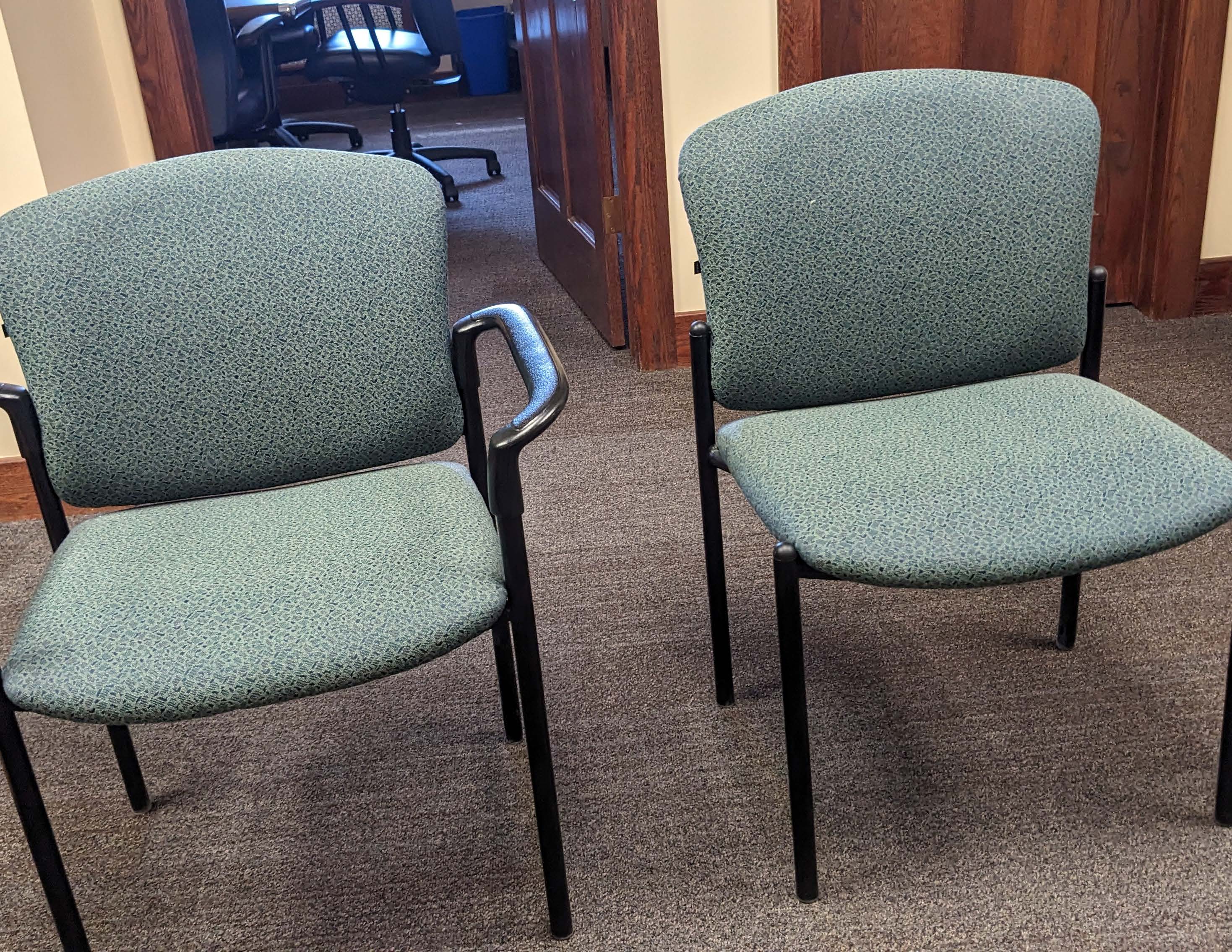 Fabric office chairs