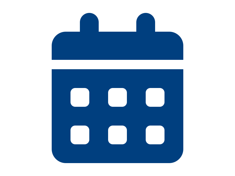 Icon of a calendar.